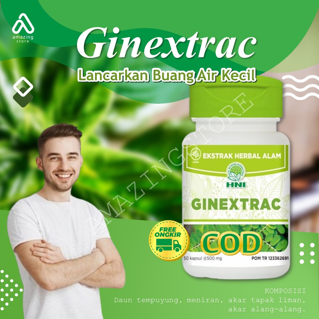 GINEXTRAC HNI HPAI Herbal Batu Ginjal Batu Empedu Lancarkan Buang Air Lecil