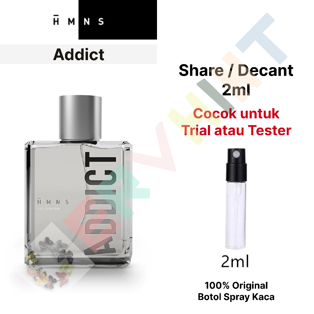 [Decant Parfum] HMNS - The Addict EDP (Eau de Parfum) | Red Berry Rose | Unisex