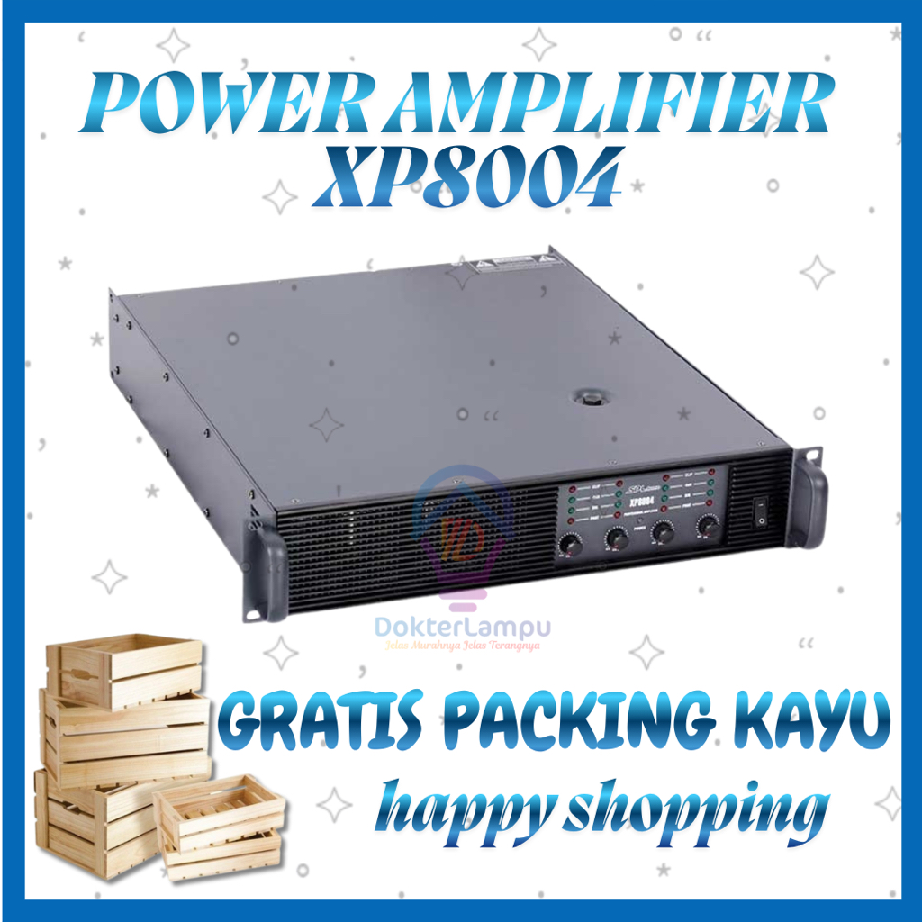 SPL Audio Power Amplifier XP-8 Series XP8004