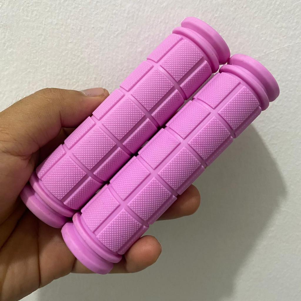 Grip Handgrip Sepeda warna warni Hitam Pink Ungu MBX MTB Federal Seli