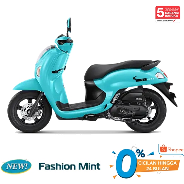 New Honda SCOOPY FASHION & SPORTY CBS ISS Sepeda Motor