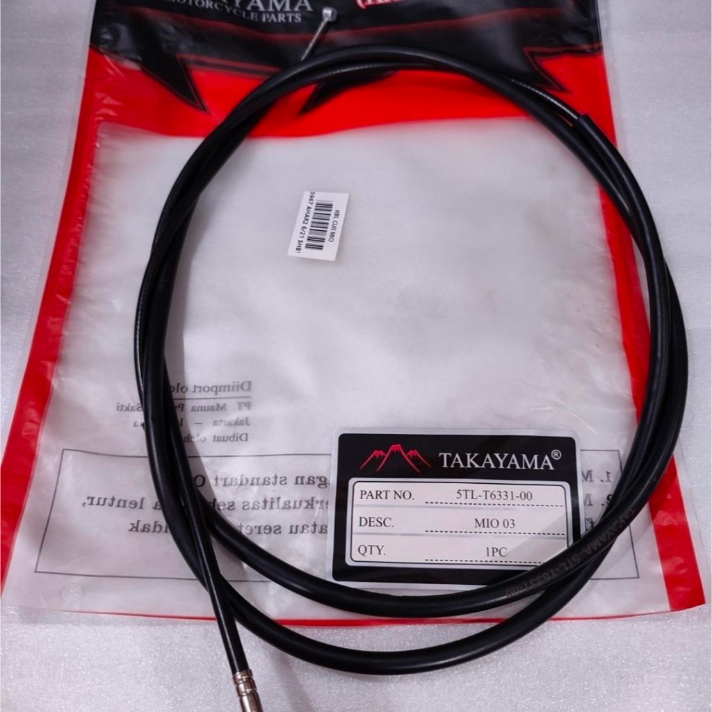 KABEL CHOKE MIO SMILE SPORTY SOUL, FINO ASLI TAKAYAMA