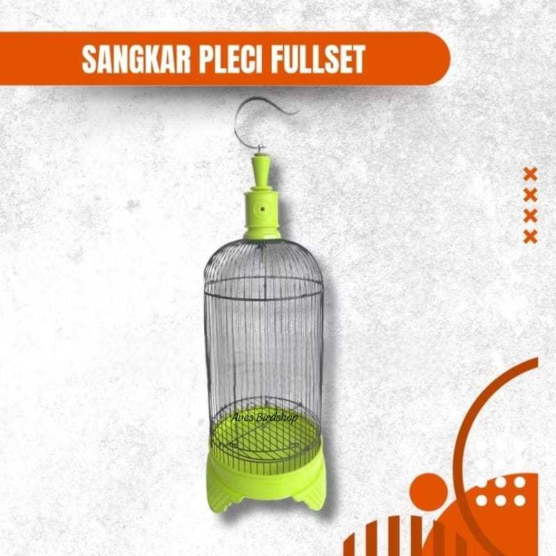 Sangkar Burung Pleci Kandang Pleci Helopet/Helloped Diamater 23cm