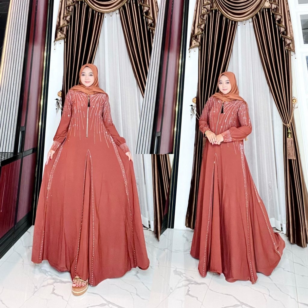 Gamis Abaya Model hikm4t terbaru bagus