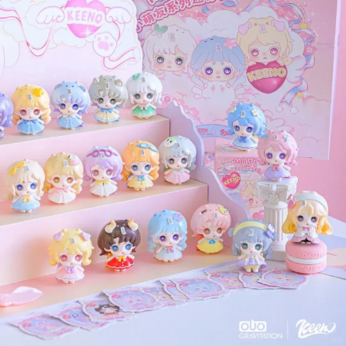 [DZ] Ready Set Blind Box Kacang Anabelle Nai Bao MBTI Uutoy Miana Titi V2