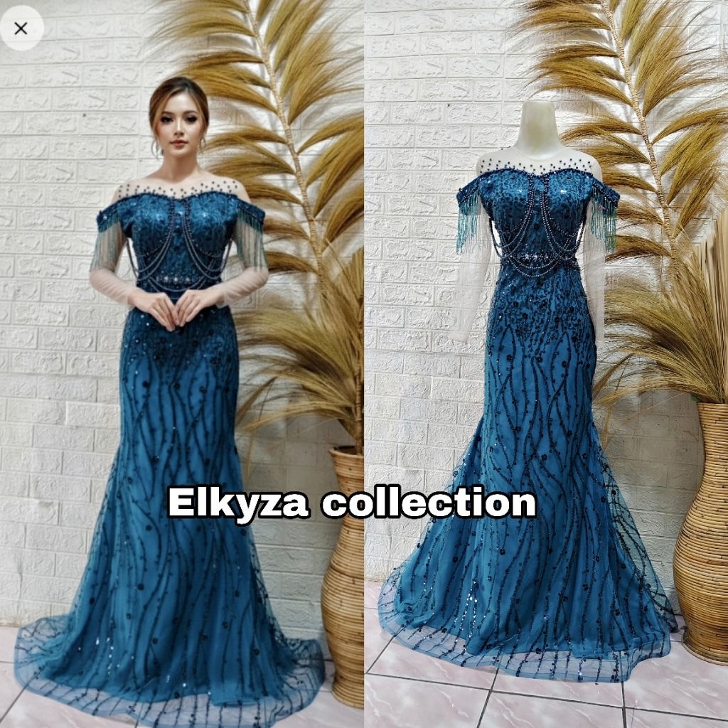 Gaun penyanyi / baju penyanyi costum show penyanyi