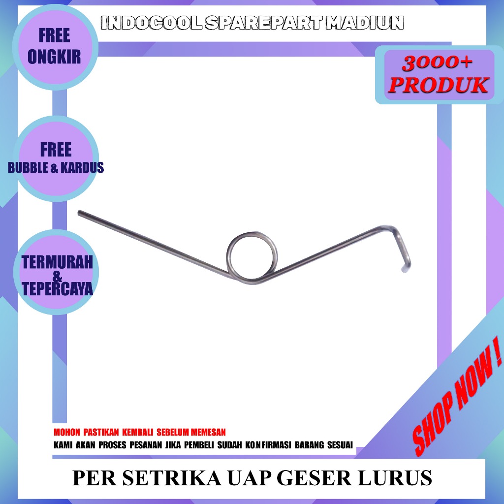 PSL-1 PER PEGAS / PIR SPRING SETRIKA UAP / PER SETRIKA UAP GESER LURUS