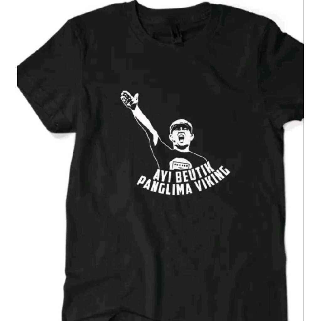 Kaos Distro Ayi Beutik Panglima Viking Tshirt Bahan Katun Lembut Nyaman Dipakai