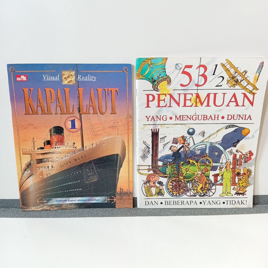Buku anak Seri penemuan dan sejarah kapal laut