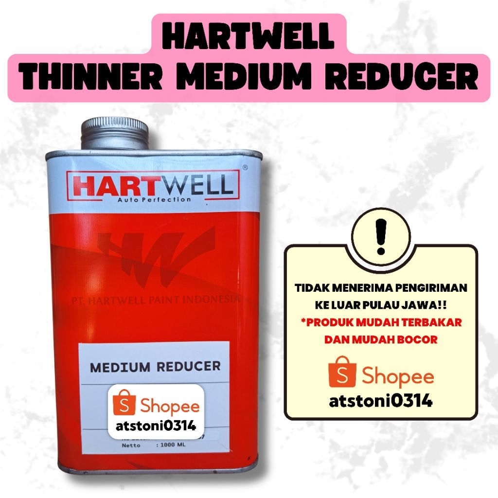 Hartwell Thinner PU Medium Reducer 1L