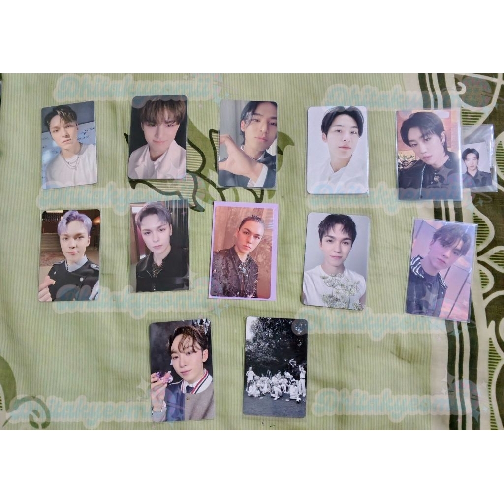 (baca deskripsi) UPDATE 03.12.25 PHOTOCARD PC SEVENTEEN MINGYU THE8 MINGHAO SEUNGKWAN VERNON DINO GB