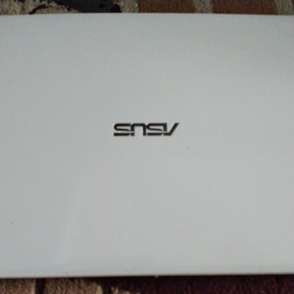 casing laptop asus A450C putih