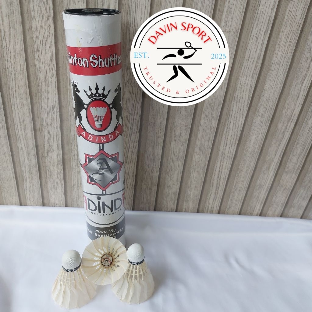 SHUTTLECOCK BADMINTON / COCK BADMINTON / KOK BADMINTON MERK ADINDA PUTIH