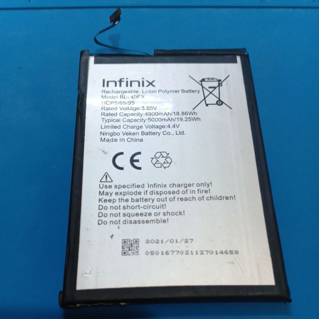 BATERAI INFINIX SMART 5 ORIGINAL [COPOTAN INFINIX SMART 5] NORMAL