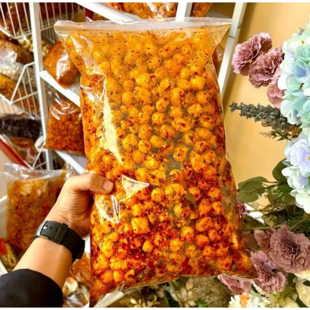 Cimol Kering Pedas Daun Jeruk 50gr