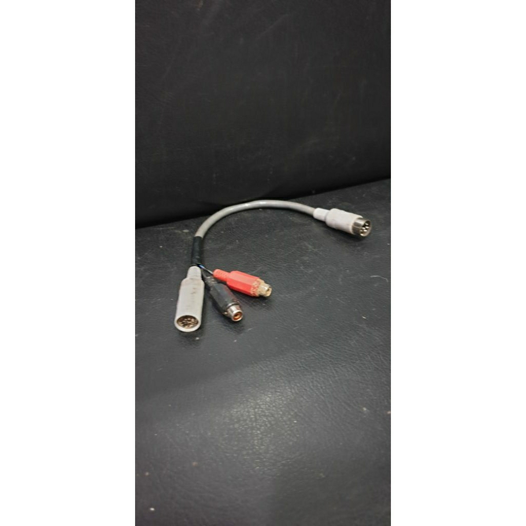 Kabel Soket Male to Female RCA 8 pin untuk power atau changer mobil