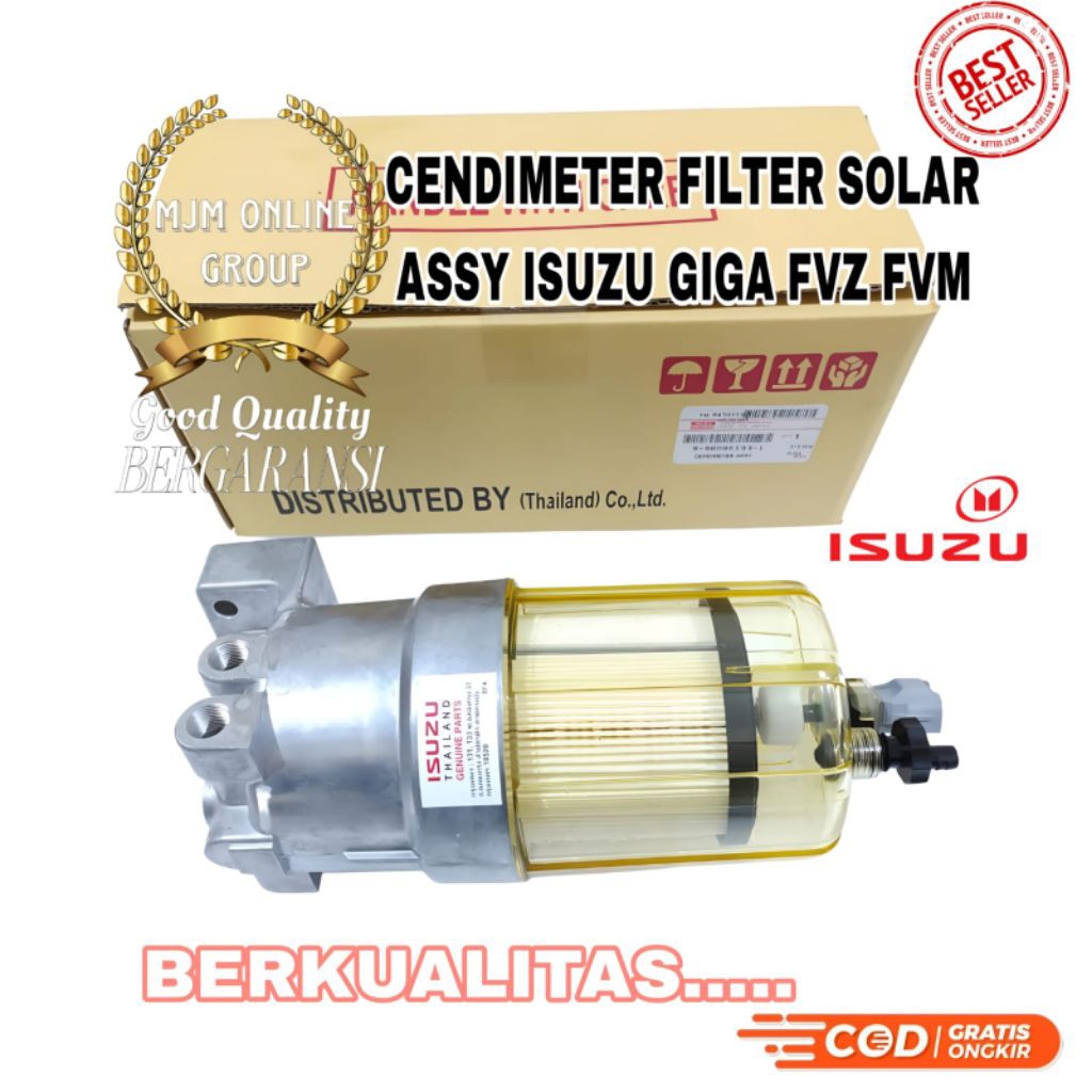 Cendimeter separator filter solar bawah Isuzu Giga Fvz Fvm Bergaransi