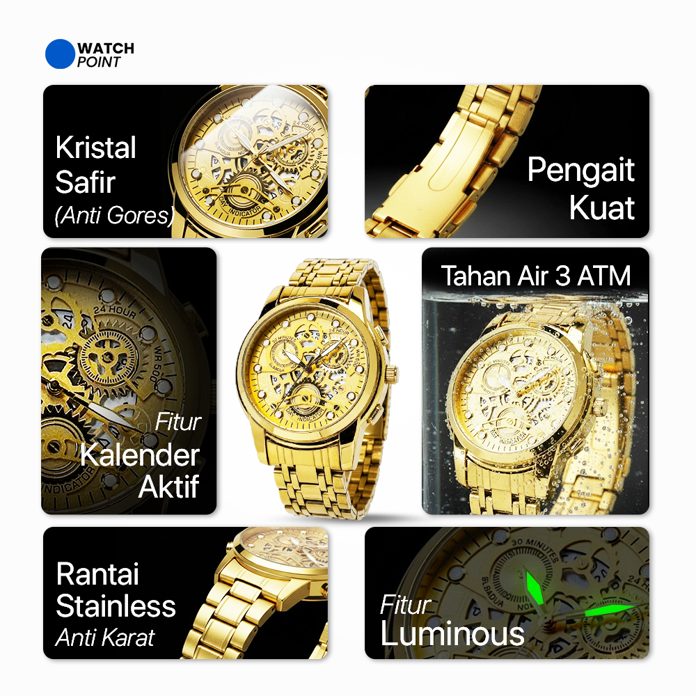 terbaru watchpoint fn-019 jam tangan pria anti air original fngeen vavavoom 4088 luxury casual