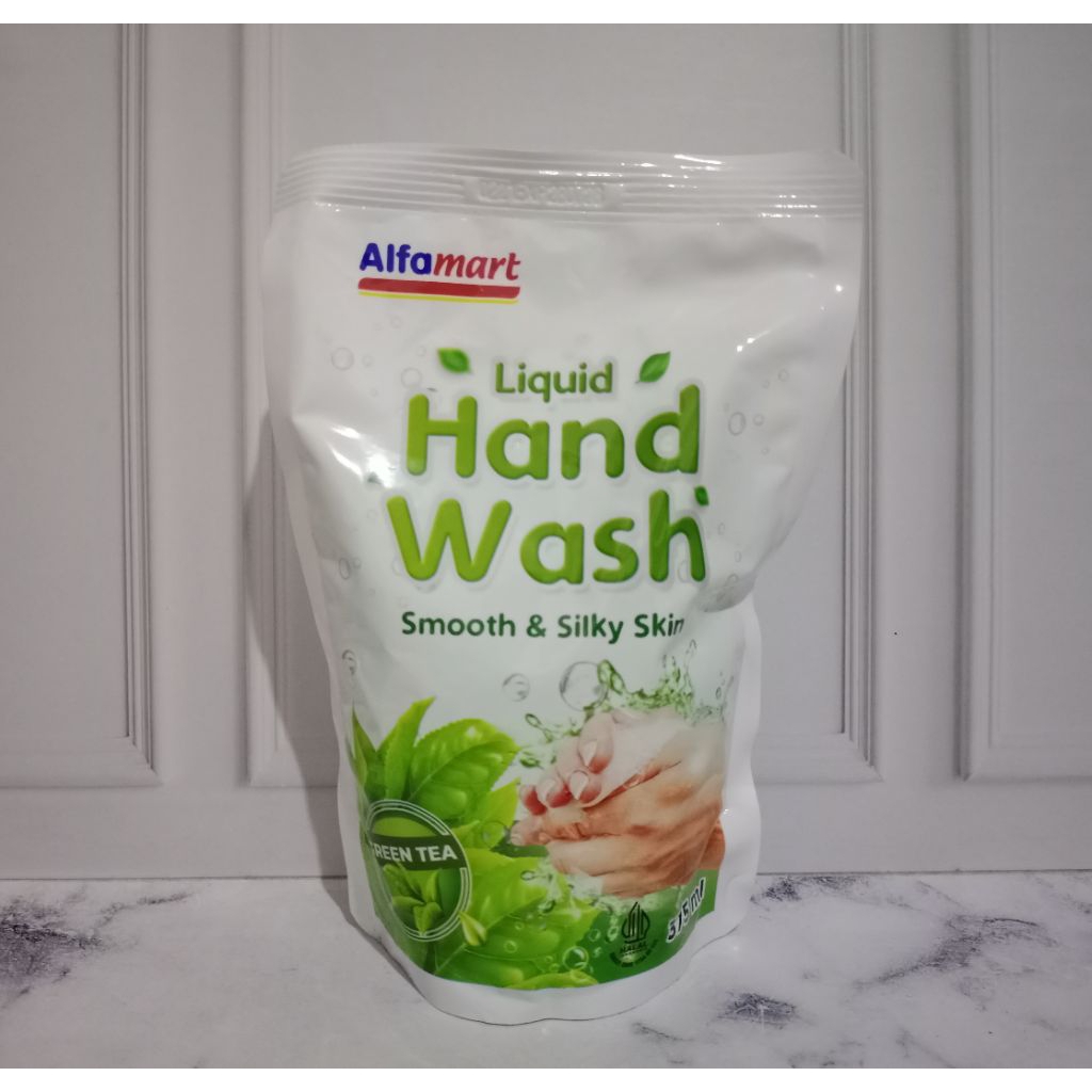 Alfamart Liquid Hand Wash Green Tea Refill 375 ml