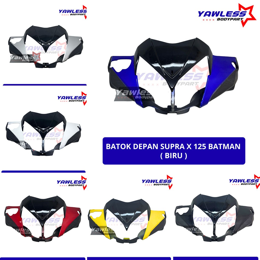 batok depan supra x 125 batman /  batok lampu supra x 125