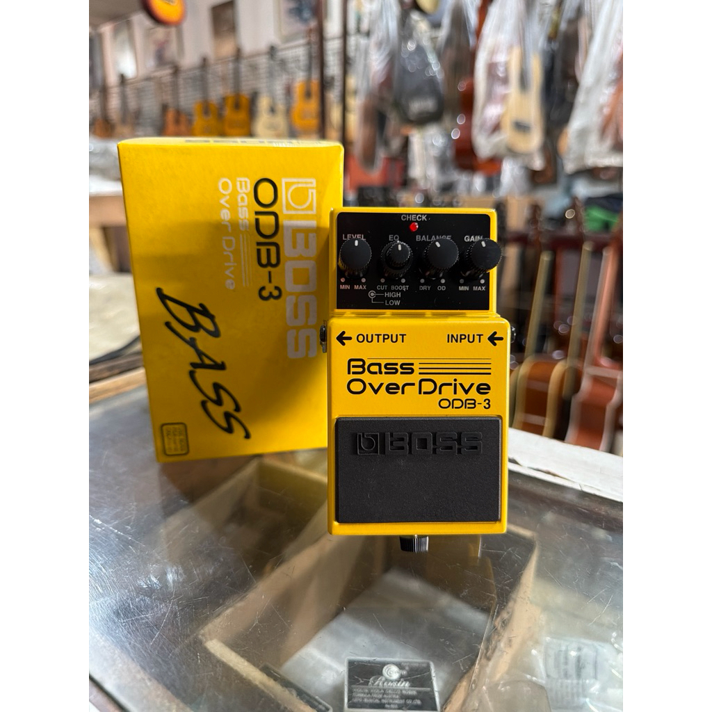 BOSS ODB-3 Bass Over Drive , Efek Gitar Bass ODB3 OverDrive