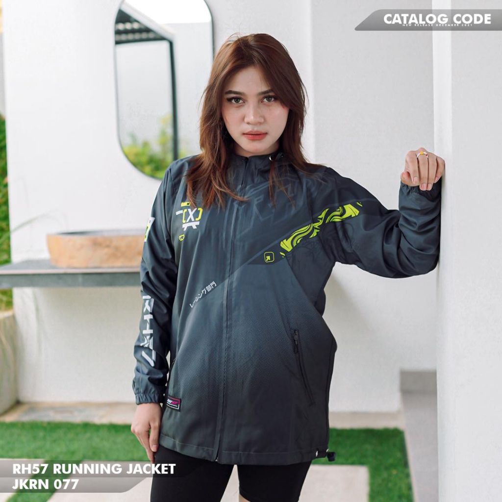 RH57 JAKET RUNNING JKRN 077 || JAKET PRIA || WANITA (ORIGINAL)