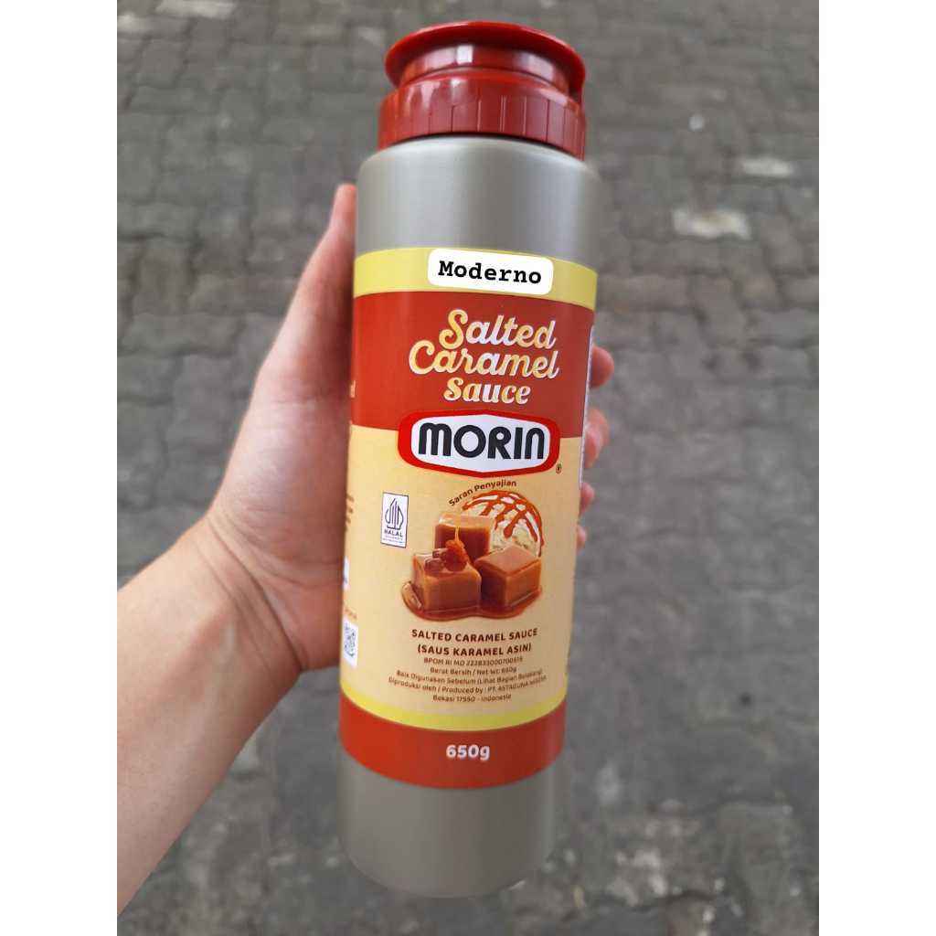 Morin salted caramel Sauce 650gr - Morin caramel sauce 650gr