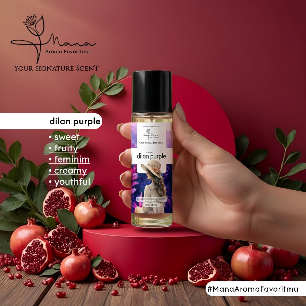 DILAN PURPLE || #ManaAromaFavoritmu || Parfum Wanita/Pria Tahan Lama || Murah Berkualitas