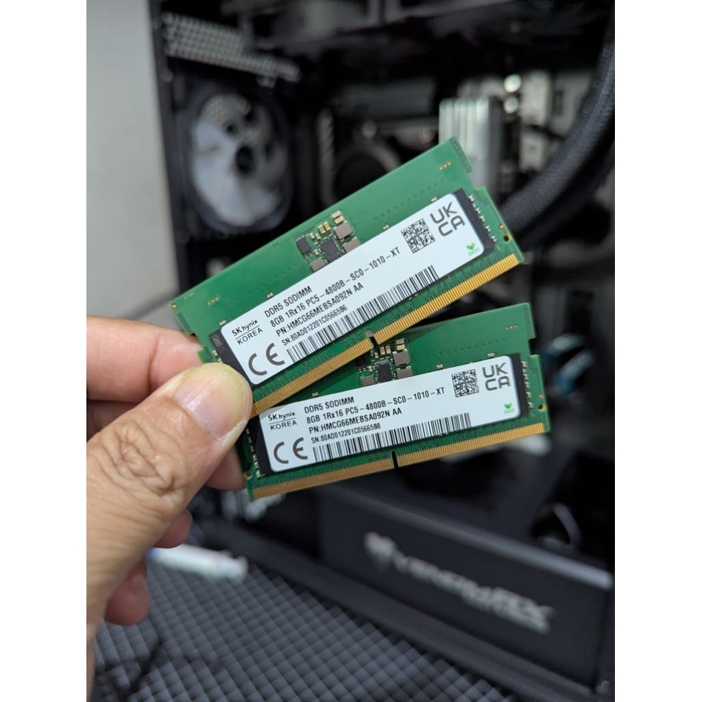 sodimm DDR5 8gb x 2 4800mhz