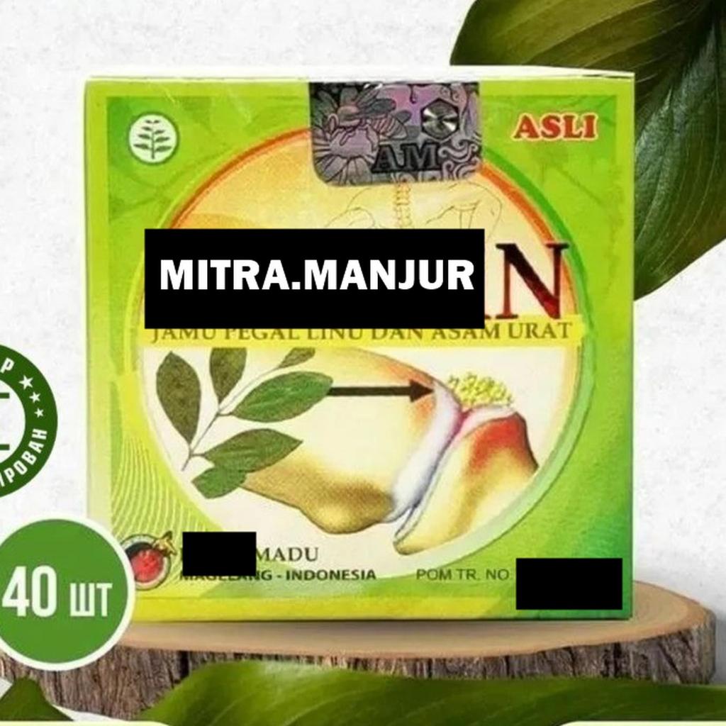 MontalinTeng Asam Urat Nyeri Tulang 40 Kapsul