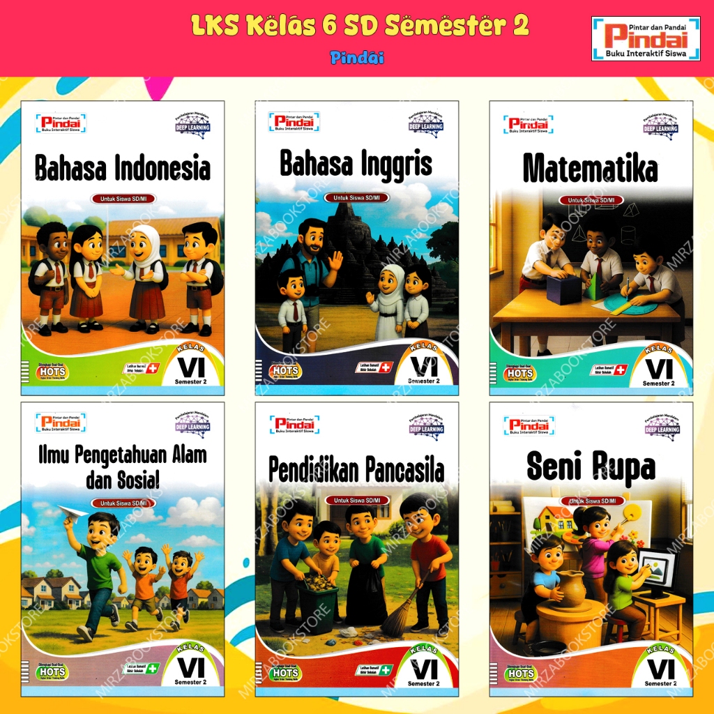 LKS Pindai Kelas 6 SD Semester 2 Deep Learning