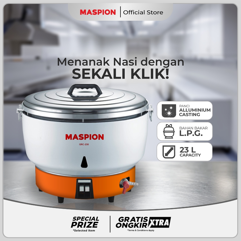 Maspion Rice Cooker Gas 23 Liter GRC-230