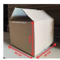 TKKH KARDUS PACKING 20x20x15 / dus polos serbaguna dus box gardus packing siap pakai dus polos