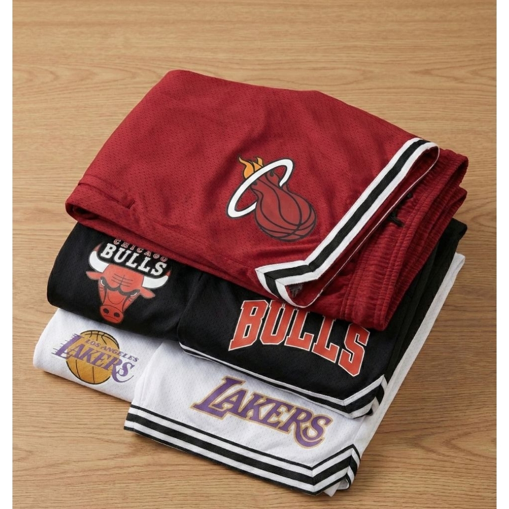 Celana Pendek Basket Super Jumbo BB 120kg Pria Wanita Ada 2 Saku