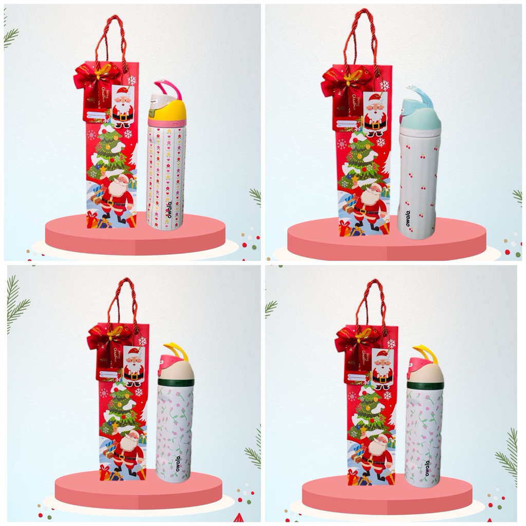 HAMPER TUMBLER  OWALA SIZE 24oz/710ml GIFT / NATAL / TUKERAN KADO FREE UCAPAN PITA READY 2 MOTIF