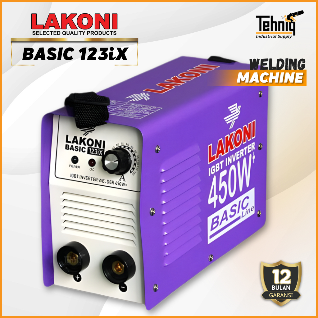 Lakoni Basic 123Ix 450 Watt Mesin Las Listrik Trafo Travo Las