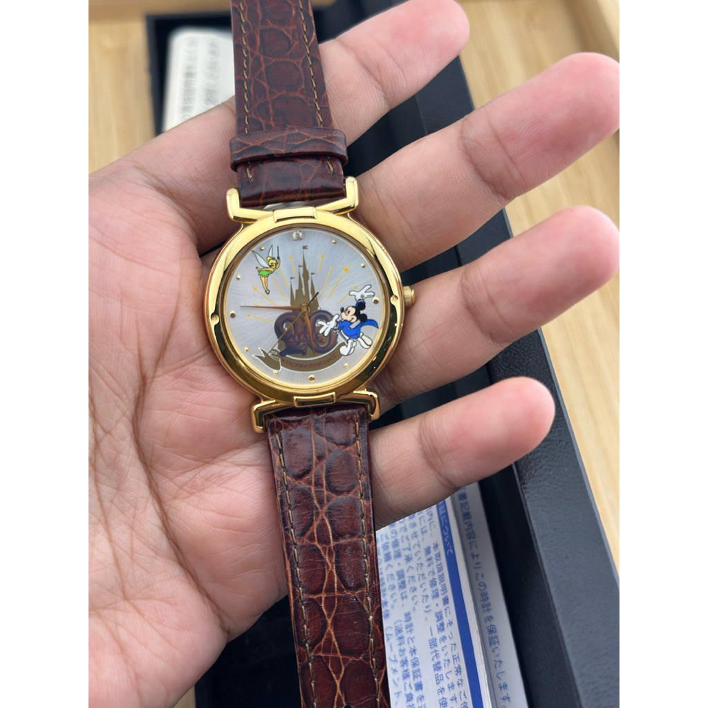 jam tangan Disney special anniversary 20th Disney Mickey and tinkerbell
