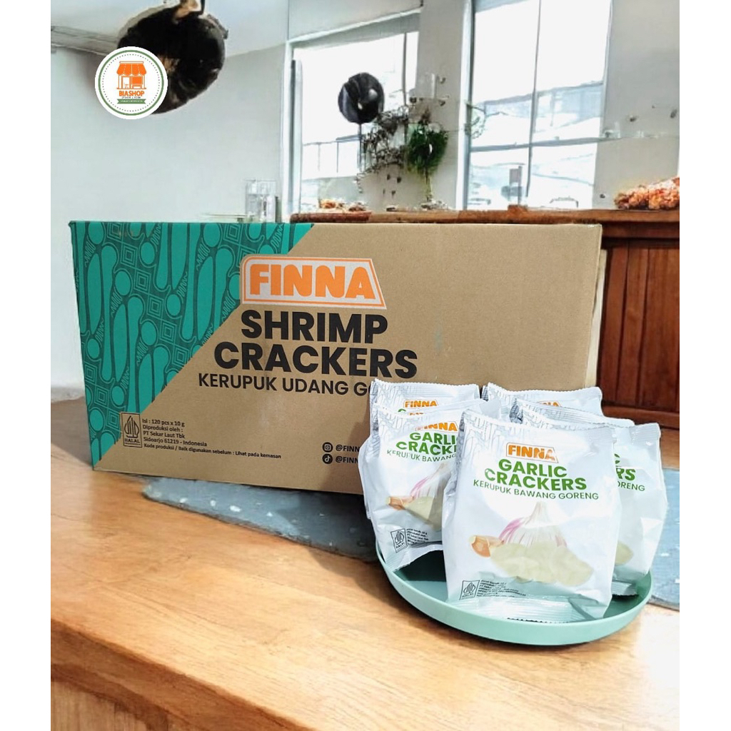 Finna Crackers Kerupuk Udang Goreng perDUS