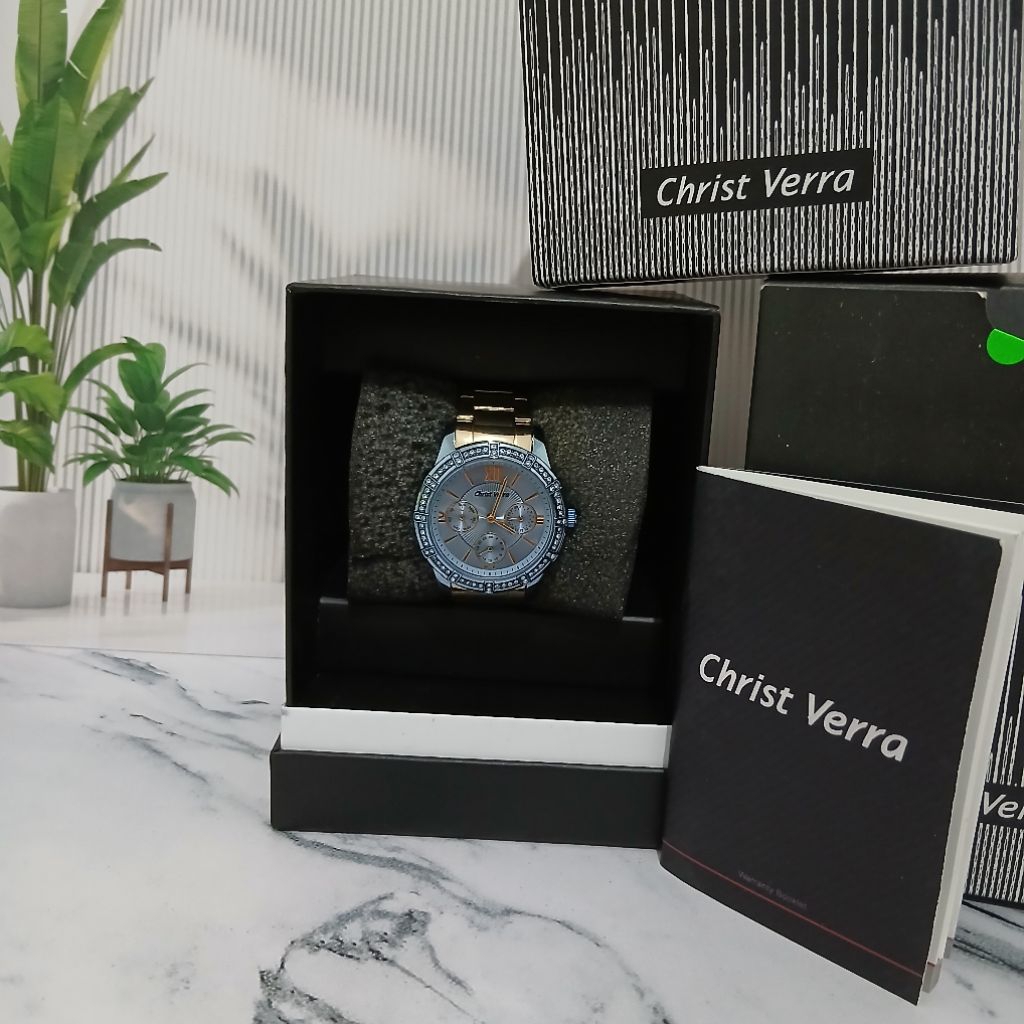 Jam tangan wanita Christ Verra Original