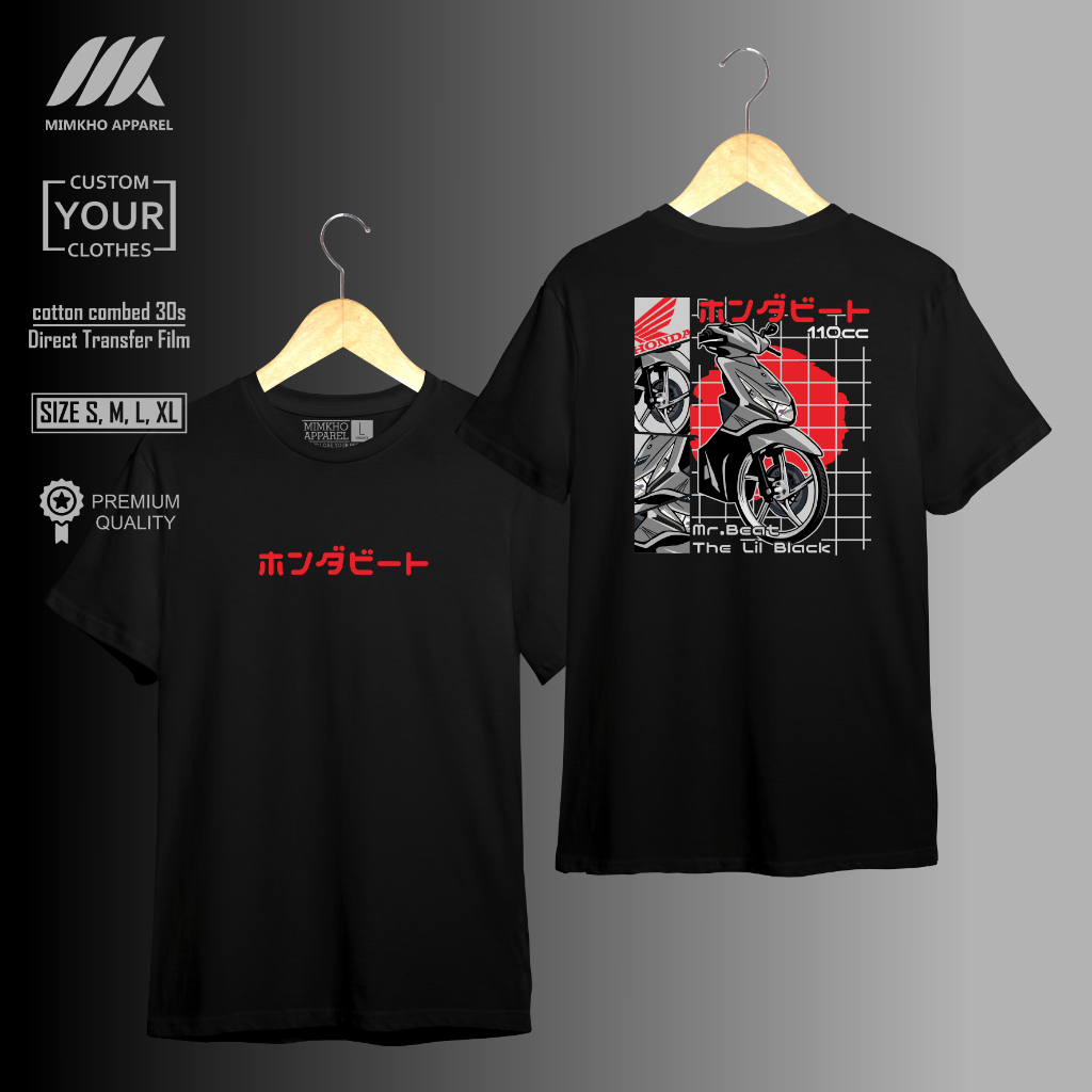 Mimkho Kaos Honda Beat Karbu/Honda Beat/Mr.Beat Honda