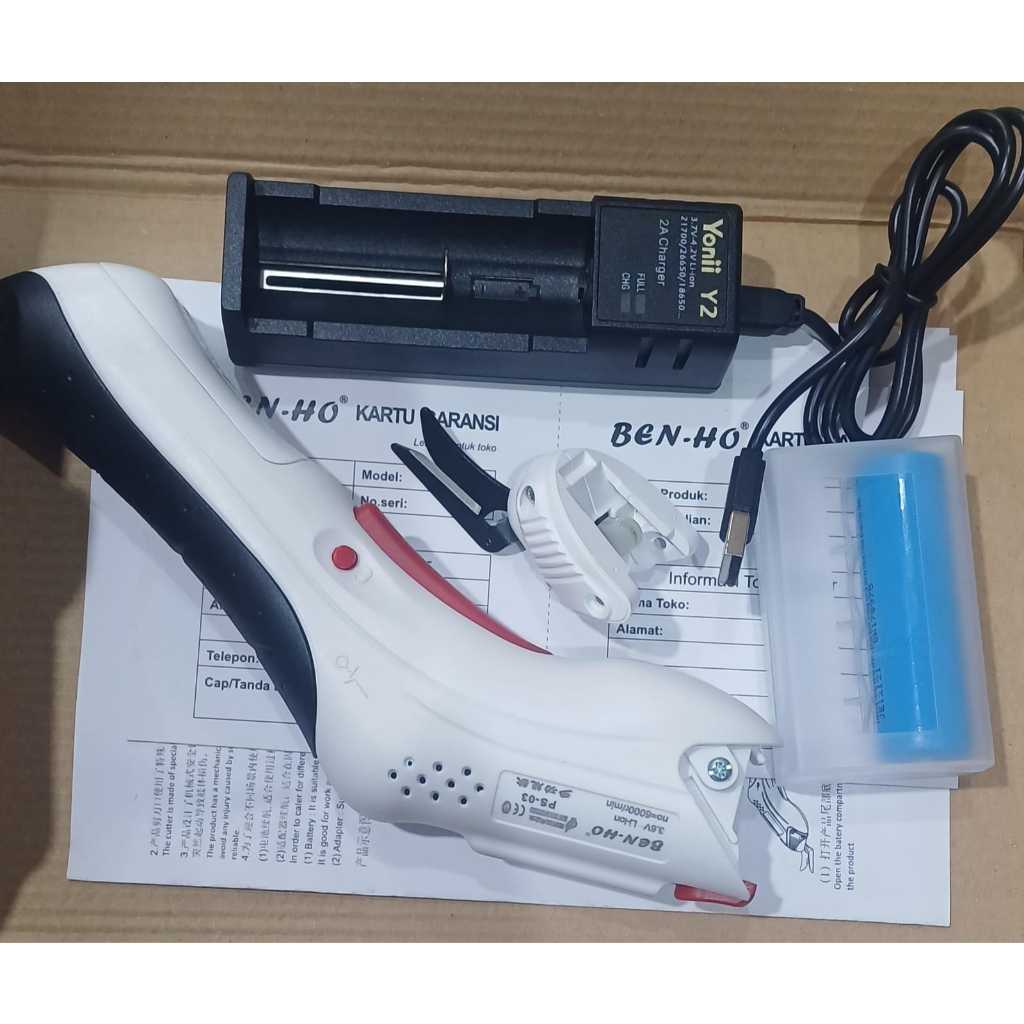 Gunting Kain Elektrik Tian Hong PS-1 / Gunting Listrik Portable