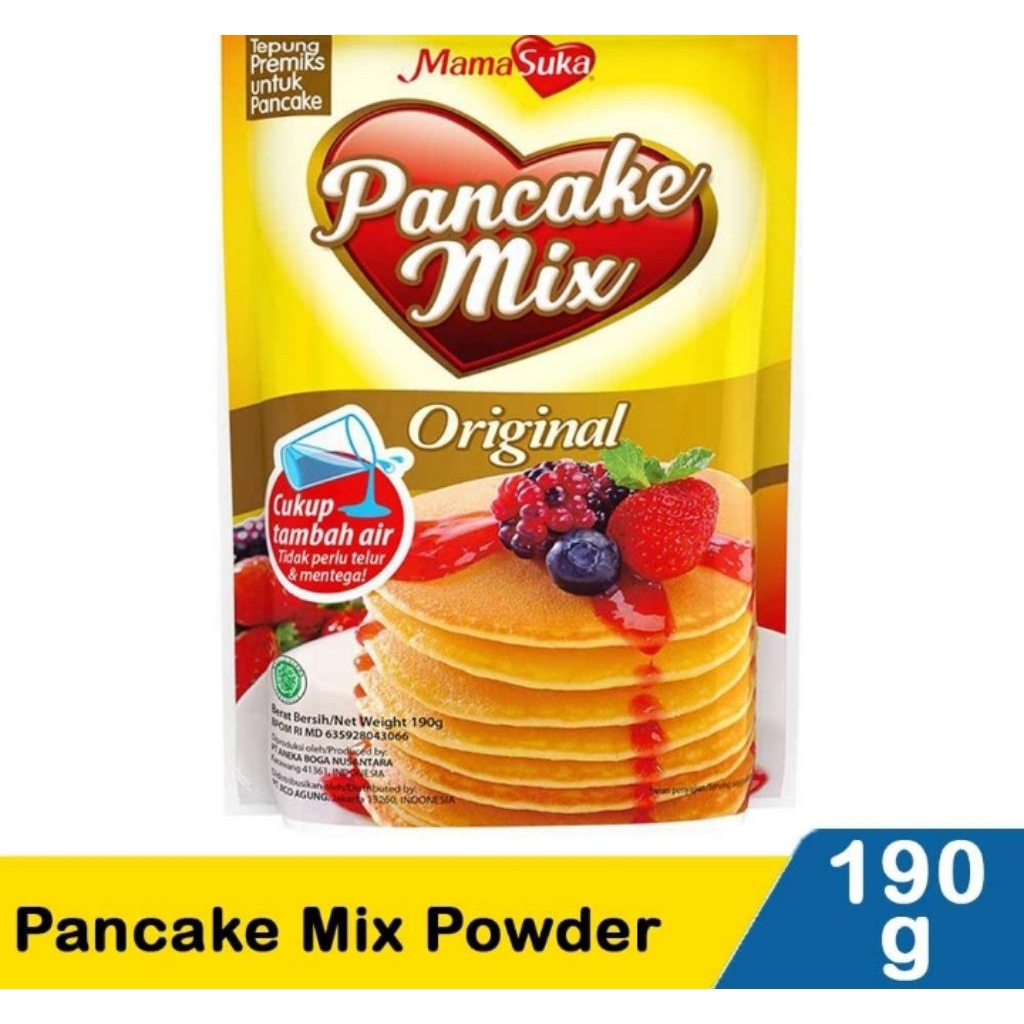 MAMA SUKA PANCAKE MIX POWDER 190 GR