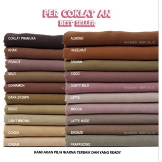 Bella Square campur 12 warna /jilbab bella square / Hijab bella