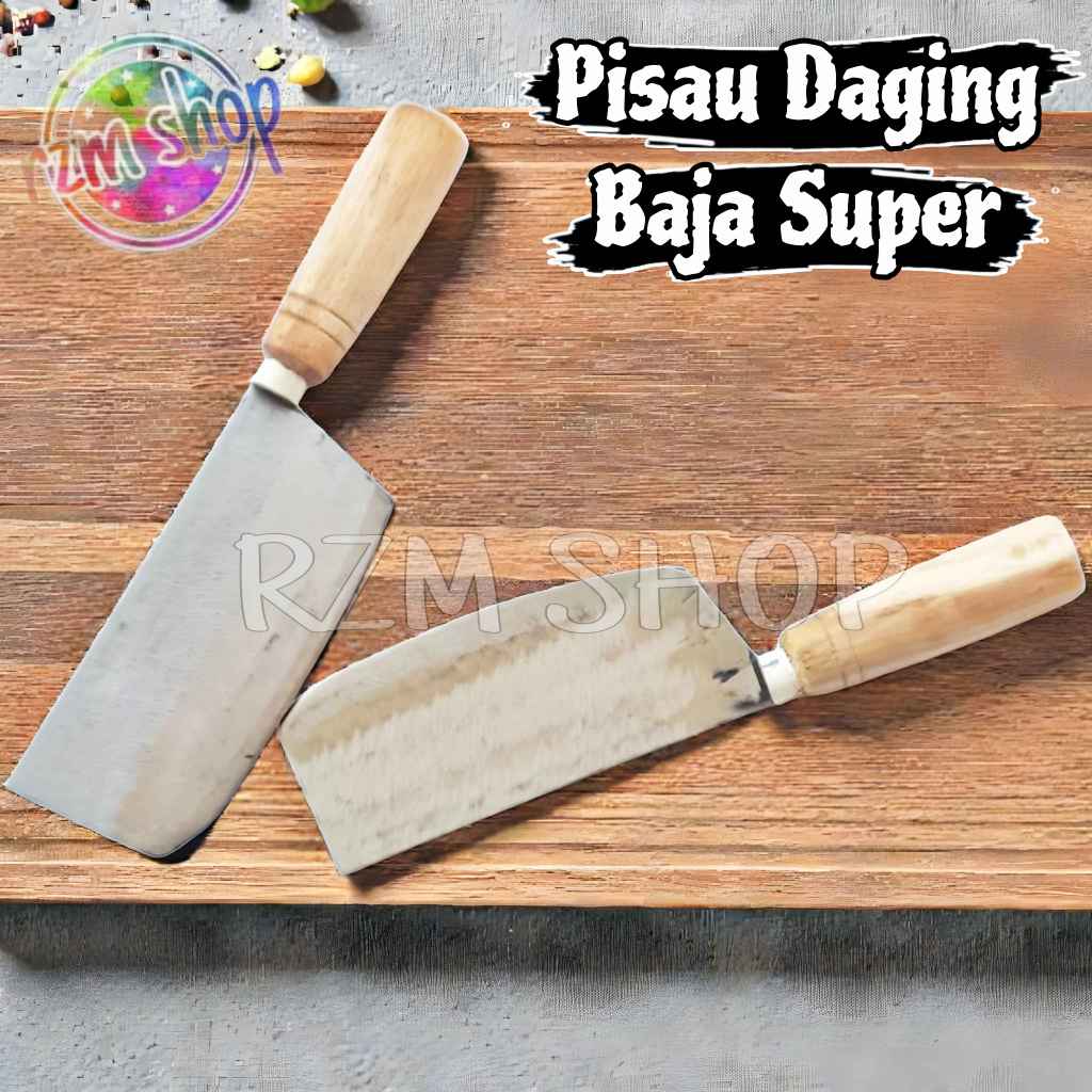 Pisau daging baja super