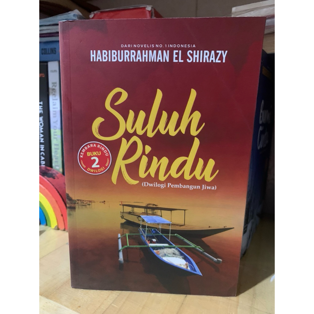 PRELOVED buku : Novel Habiburraan El Shirazy - Bumi Cinta; Nama Bayi Islami ;(Metropop) Rona Hidup R