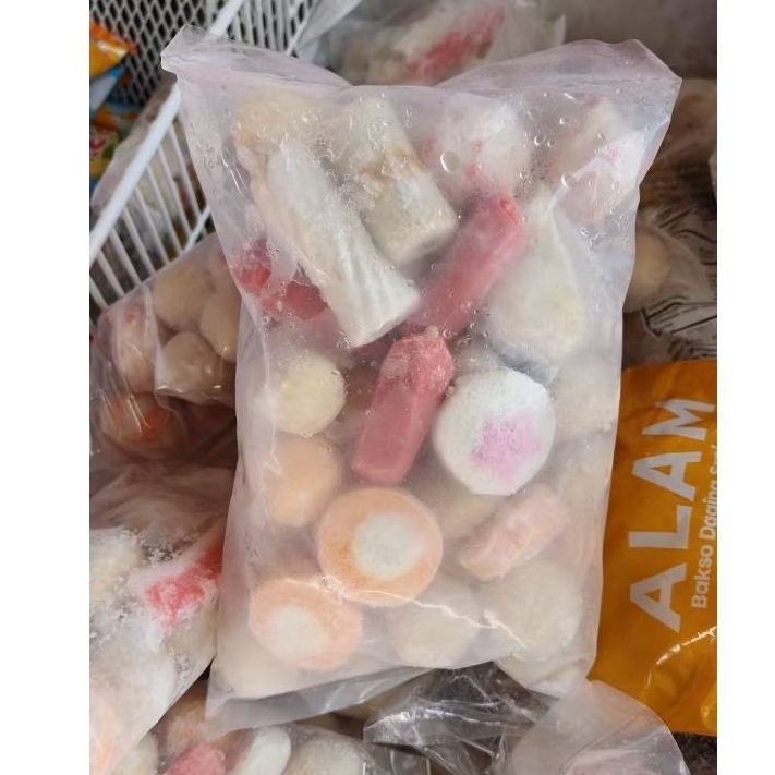 Suki Mix 500gr – Paket Campuran Suki Steamboat, Bakso Seafood Premium Frozen