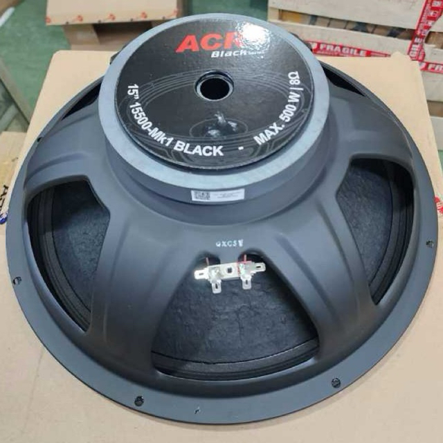 Speaker ACR 15 inch 15500MKI BLACK / 15500 BLACK MKI – ORIGINAL SINAR BAJA