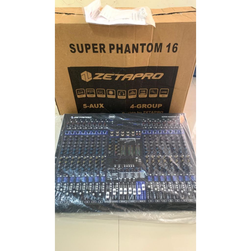Mixer Audio Zetapro super phantom 16 /Zetapro Original