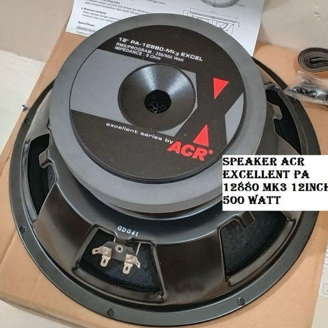 Speaker ACR 12 inch PA-12880 MK3 / PA12880 MKIII Excellent – midrange Line Array