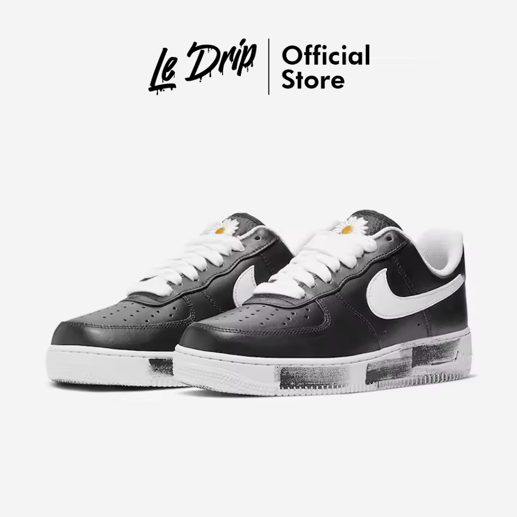 Sepatu Nike Air Force 1 Low Paranoise G Dragon 1.0 OG Black White Sneakers Authentic